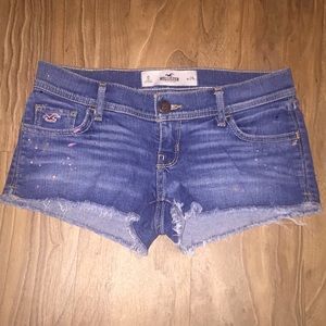 Low rise shorts